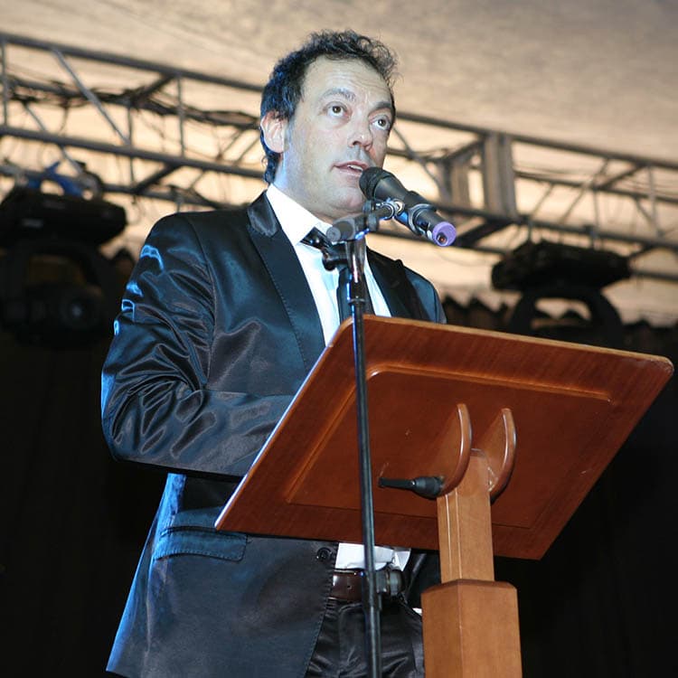 Manuel Quijano, mantenedor del XXXVI Festival Nacional de Exaltación del Botillo de Bembibre