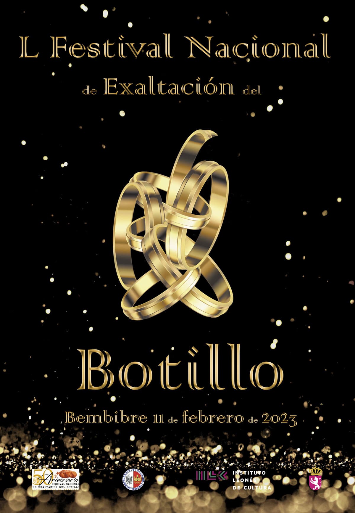 Cartel del L Festival Nacional de Exaltación del Botillo, de Susana Gomes