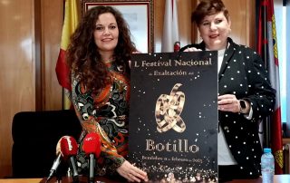 Presentación del Cartel Festival Nacional de Exaltación del Botillo 2023, con Silvia Cao y Belén Martín
