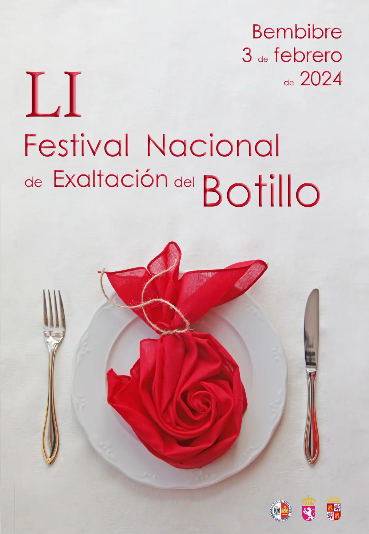 El cartel del LI Festival Nacional de Exaltación del Botillo de Bembibre es una obra de Susana Gomes